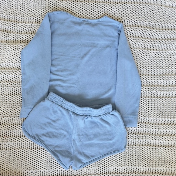 Btween Kids Tie-Dye Pajama Set - Blue and Pink Girls Size 10 - Picture 3 of 4